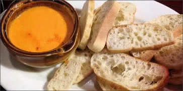 Ale Beer Cheese Dip with Bread