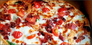 Chicken and Bacon Pizza