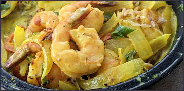 Caribbean Curry Shrimp