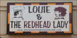Louie and the Redhead Lady in Mandeville
