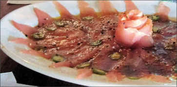 Tiki Bar Sashimi Plate