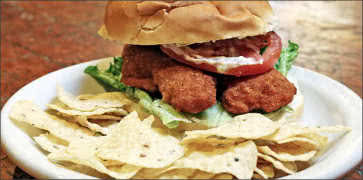 Redfish Filet Sandwich