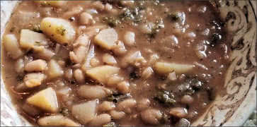Potao Kale and White Bean Soup